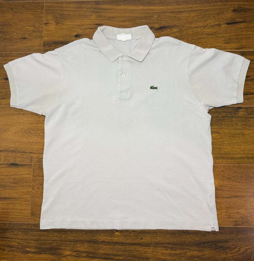 Lacoste Classic Fit L.12.12 Light Pique Polo Gray FR 6 US XL